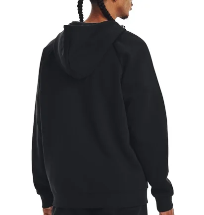 Толстовка мужская Under Armour Hooded Sweatshirt Ua Rival Fleece Fz Hoodie-Blk Black 1379767-001
