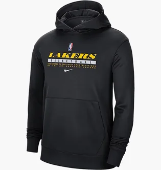 Худи мужское Nike Nba Los Angeles Lakers Spotlight Black CN3854-010