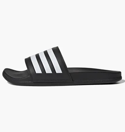Тапочки унисекс Adidas Adilette Comfort Slides Black/White Gz5891