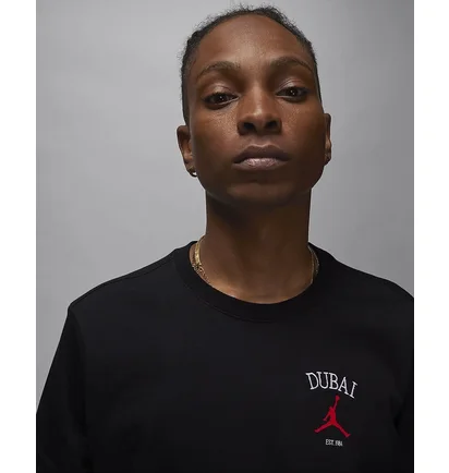 Футболка чоловіча Air Jordan T-Shirt Dubai Black HF1447-010