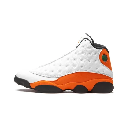 Кроссовки мужские Air Jordan 13 Retro White/Orange 414571-108