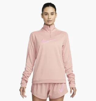 Кофта женская Nike 1/4 Dri-Fit Swoosh Peach FB4687-618
