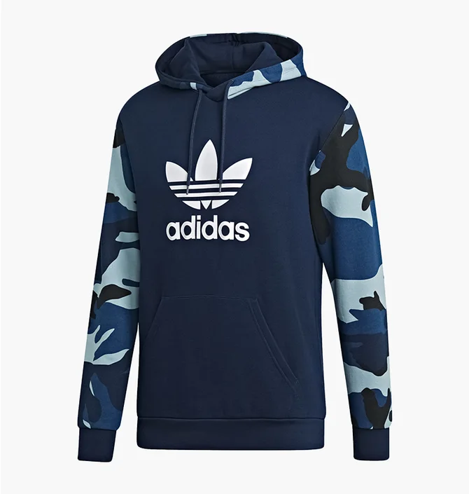 Худи мужское Adidas Camouflage Hoody Originals Blue DV2064