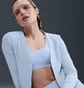 Кофта женская Nike Sportswear Chill Knit WomenS Slim Ribbed Cardigan Light Blue HJ1242-423
