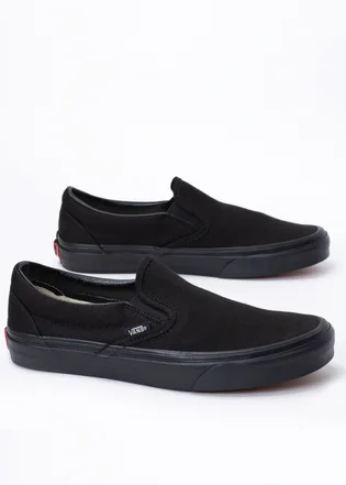 Кеды унисекс Vans Classic Slip-On Black VN000EYEBKA1M