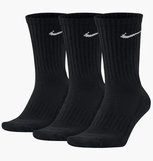 Шкарпетки унісекс Nike U Nk V Cush Crew (3 пари, утеплені) Value Black SX4508-001