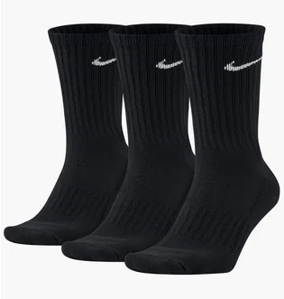 Носки унисекс Nike U Nk V Cush Crew (3 пары, утепленные) Value Black SX4508-001