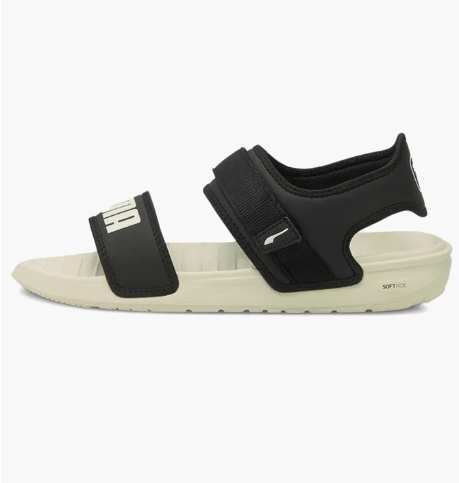 Сандали унисекс Puma Softride Black/White 375104-02