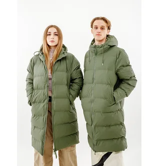 Парка унісекс Rains Jackets Green 1507-OLIVE