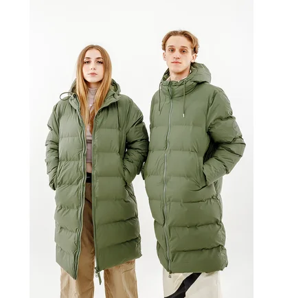 Парка унісекс Rains Jackets Green 1507-OLIVE