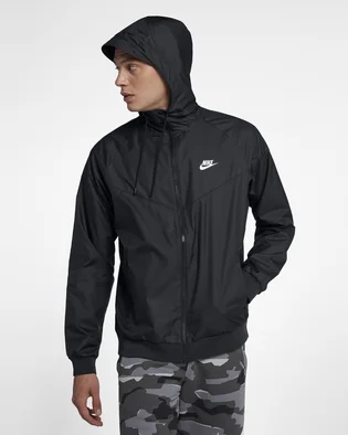 Ветровка мужская Nike Windrunner Jkt Black 727324-010