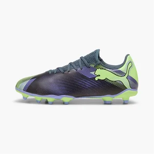 Бутси чоловічі Puma Future 7 Play Firm Ground/Artificial Ground Soccer Cleats Black/Green 107939-03