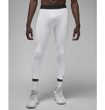 Термобелье мужское Air Jordan Sport Dri-Fit S 3/4 Tights White Dx3139-100