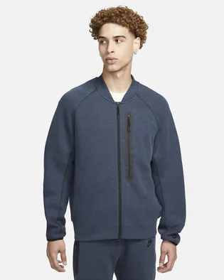 Бомбер мужской Nike Sportswear Tech Fleece Bomber Jacket Blue FB8008-473