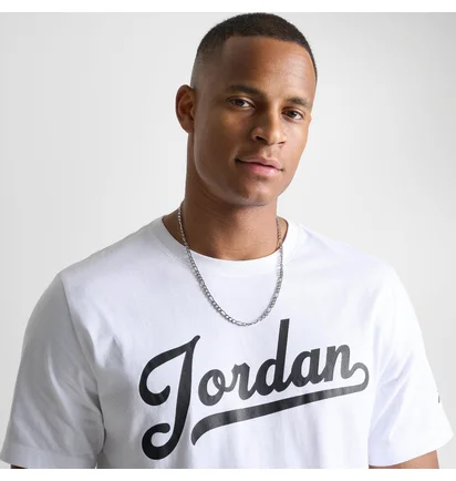 Футболка мужская Air Jordan Flight Mvp Cursive T-Shirt White FN5958-100