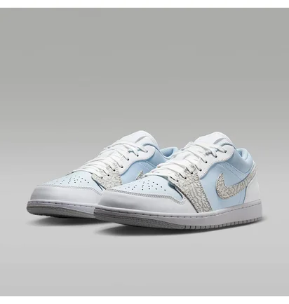 Кроссовки мужские Air Jordan 1 Low Se Light Blue IB7692-400