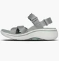 Сандали женские Skechers Go Walk Arch Fit Grey 140808-SAGE