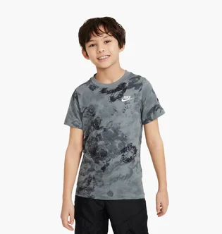 Футболка детская Nike K Nsw Tee Club Ssnl Aop Grey FN9612-084