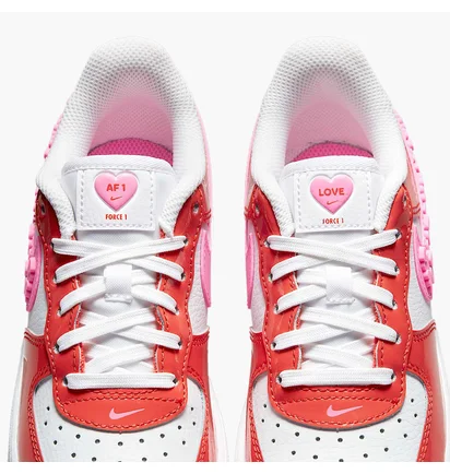 Кроссовки детские Nike Air Force 1 Lv8 1 (Ps) White/Red FD1032-600