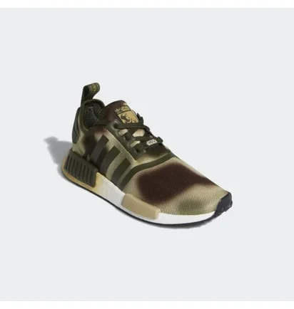 Кросівки жіночі Adidas Nmd R1 Star Wars Originals Camo/Green Fw2280