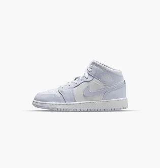 Кроссовки детские Air Jordan 1 Mid (Gs) Light Blue FD8780-400