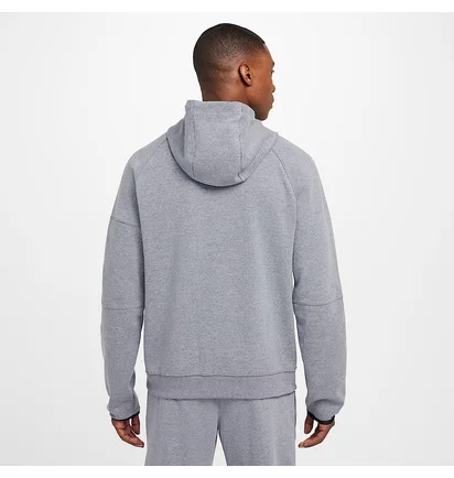 Толстовка мужская Nike Sportswear Tech Fleece Essential Full Zip Grey DD5284-451