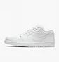 Кросівки чоловічі Air Jordan 1 Low White 553558-130