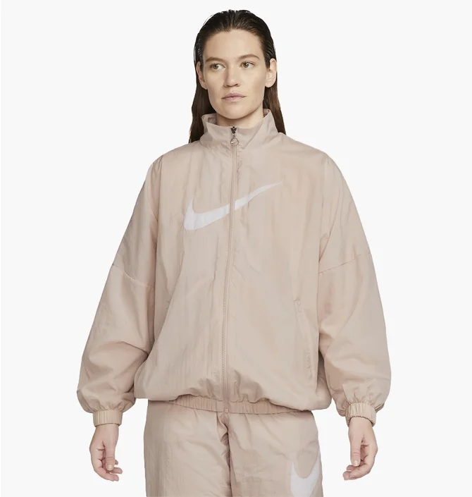 Куртка жіноча Nike Womens Woven Jacket Beige Dm6181-601