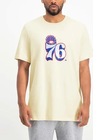 Футболка чоловіча Nike Nba Philadelphia 76Ers Earned Edition Beige CZ7301-280