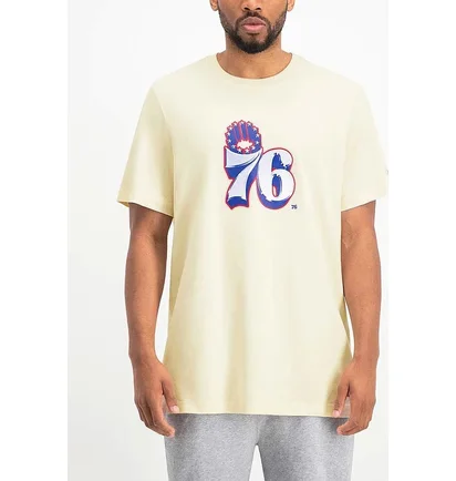 Футболка чоловіча Nike Nba Philadelphia 76Ers Earned Edition Beige CZ7301-280