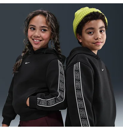 Спортивный костюм детский Nike Sportswear Club Fleece Older Kids Black HQ9321-010__HQ9323-010