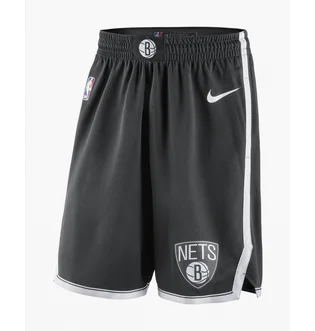 Шорты мужские Nike Nba Swingman Brooklyn Nets Icon Edition Black AJ5584-010
