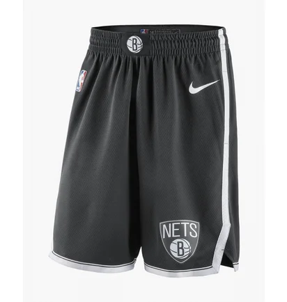 Шорты мужские Nike Nba Swingman Brooklyn Nets Icon Edition Black AJ5584-010