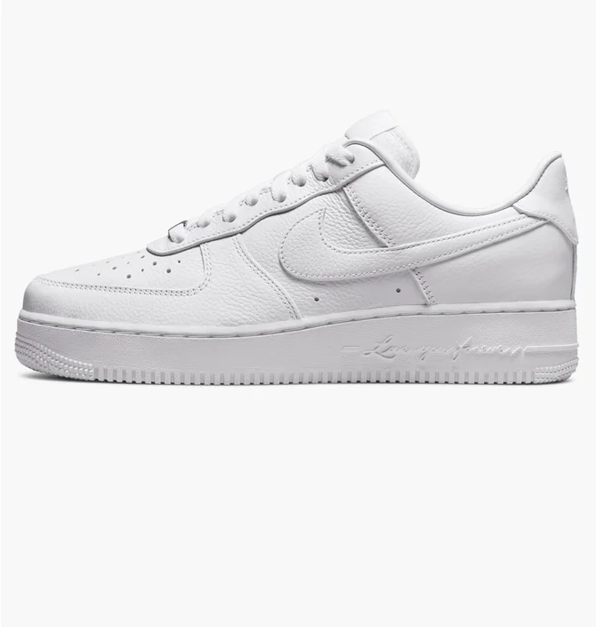 Кросівки чоловічі Nike Nocta Air Force 1 Low Sp Certified Lover Boy X Drake White CZ8065-100