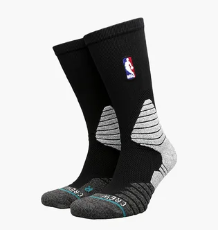 Носки унисекс Stance Nba Solid Crew Basketball Socks Black (1 пара) M559C5SLID-BLK