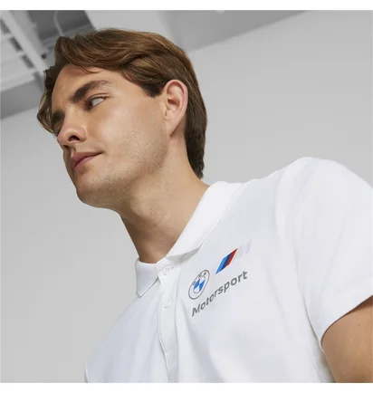 Поло мужское Puma Bmw M Motorsport Essentials Polo White 536245-02