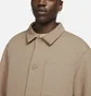 Пальто чоловіче Nike Sportswear Tech Fleece Reimagined Oversized Shacket Brown FB8167-247