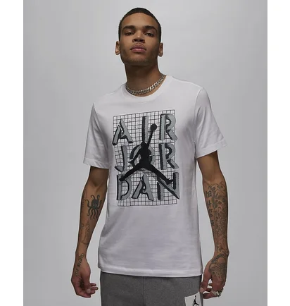 Футболка чоловіча Air Jordan T-Shirt Brand White FN5978-100