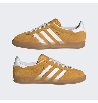 Кроссовки женские Adidas Gazelle Indoor Shoes Orange Hq8716