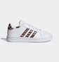 Кроссовки детские Adidas Grand Court Tiger-Print Shoes White Gz1067