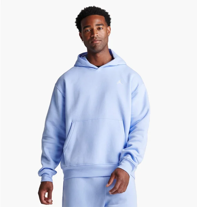 Худи мужское Air Jordan Essentials Jumpman Logo Fleece Pullover Hoodie Light Blue FJ7774-425