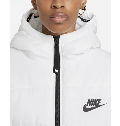 Пуховик жіночий Nike W Nsw Tf Rpl Classic Hd Jkt White DJ6995-100