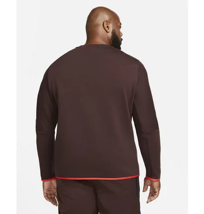 Свитшот мужской Nike Sportswear Tech Fleece Brown CU4505-203