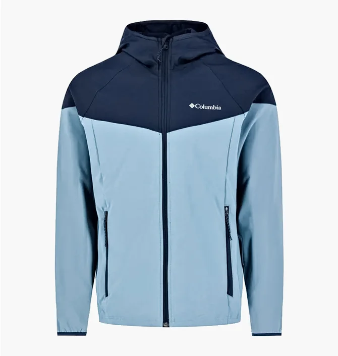 Вітровка чоловіча Columbia Heather Canyon Waterproof Blue WM1207-441