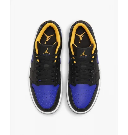 Кросівки чоловічі Nike Air Jordan 1 Low Black 553558-075