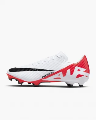 Бутсы унисекс Nike Mercurial Vapor 15 Academy Multi-Ground Soccer Cleats White/Red DJ5631-600