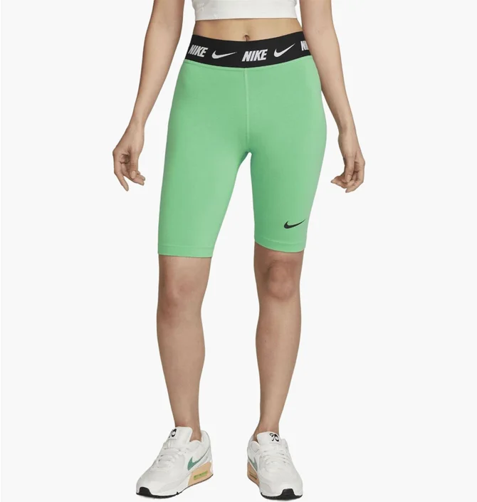 Шорты женские Nike Nsw Short Tight Green FJ6995-363