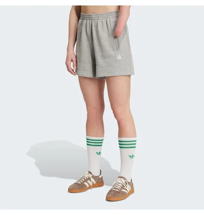 Шорты женские Adidas Essentials French Terry Shorts Grey IY7341