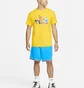 Футболка чоловіча Nike Mens Basketball T-Shirt Yellow DN3003-709
