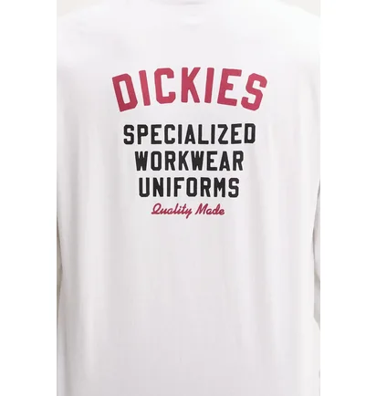 Лонгслів чоловічий Dickies Longsleeve White DK0A4Z930WH1